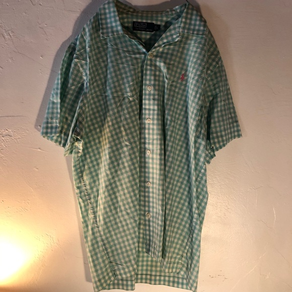 Polo Ralph Lauren size L shortsleeve buttondown - Picture 1 of 2